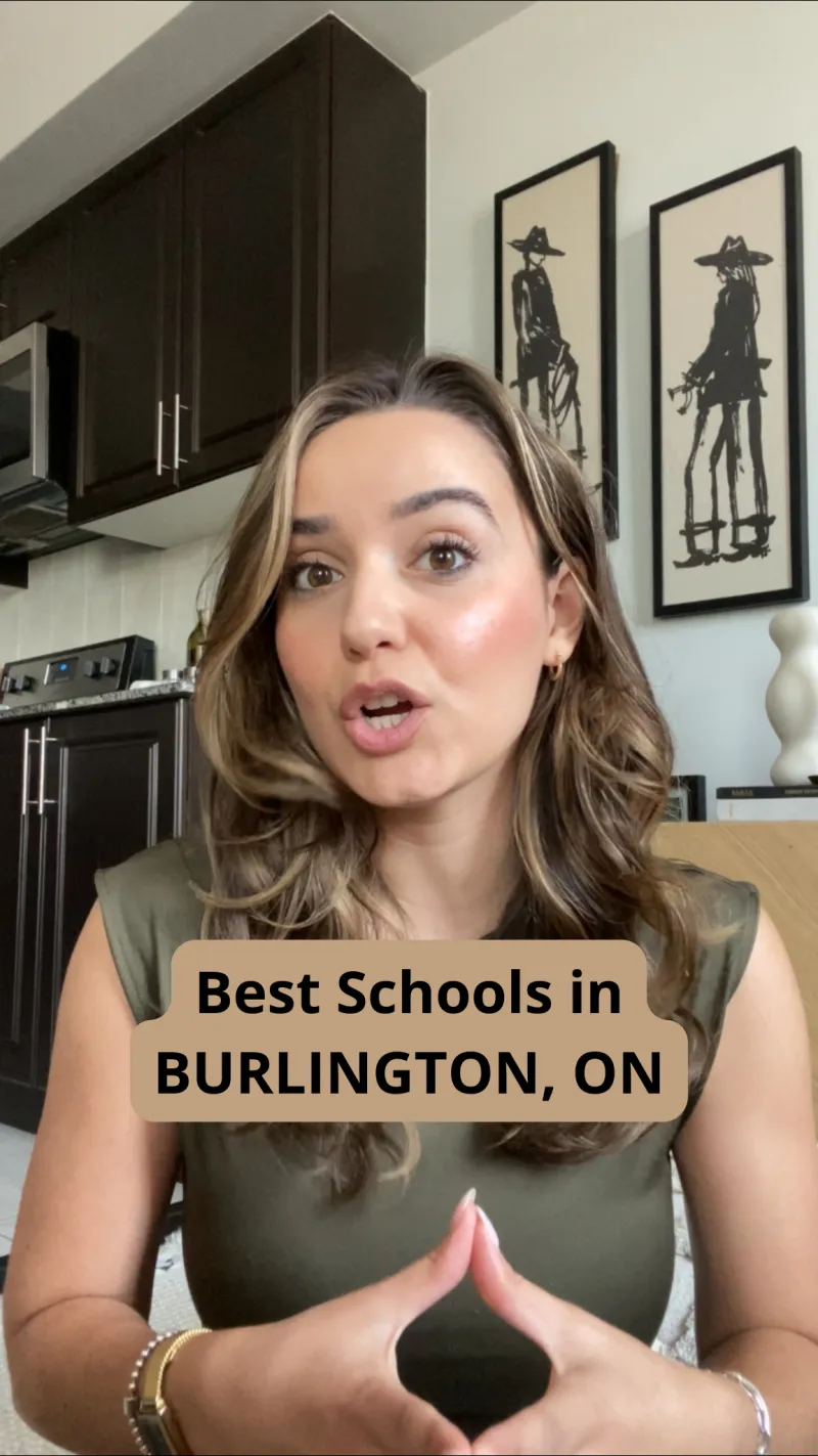 Burlington school and playground