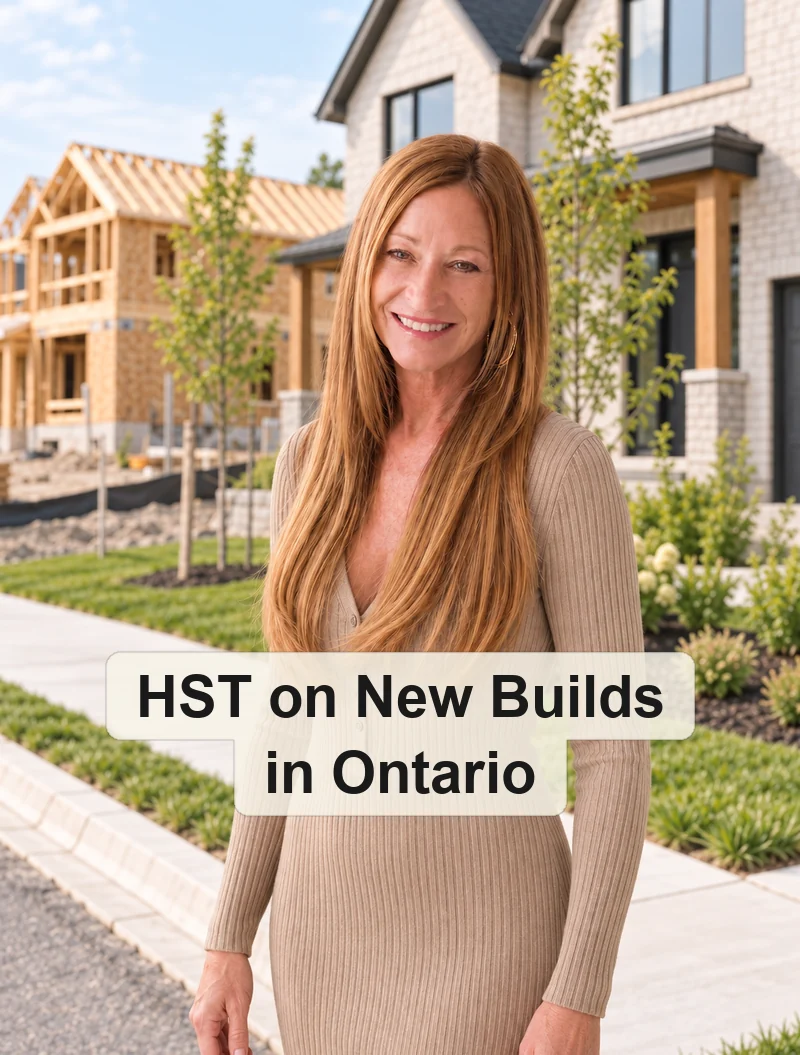 A house under construction beside a completed home